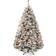 Best Choice Products 6ft Pre-Lit Snow Floked Holiday Pine Christmas Tree 72"