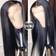 Sdamey HD Transparent Lace Front Wig 18 inch Natural