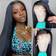 Sdamey HD Transparent Lace Front Wig 18 inch Natural