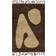 ferm LIVING Abstract Small Rug Brun, Hvid 80X120cm