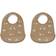 Liewood Tilda Silikon Haklapp 2-pack Dog/Oat Mix