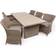 Siesta Garden Furniture Havemøbelsæt, 1 borde inkl. 6 stole