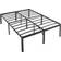 Amazon Basics Heavy Duty Non-Slip Bed Frame with Steel Slats