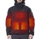 DEWBU Outdoor Soft Shell Electric Heating Coat - Black