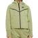 Nike Girl's Sportswear Tech Fleece Full-Zip Hoodie - Alligator/Black (CZ2570-334)