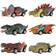 Dinosau Pull Back Cars 6 Pack