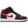 Nike Air Jordan 1 Mid GS - Black/White/Fire Red