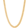 Italian Design Miami Cuban Link Chain Necklace - Gold