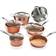 Gotham Steel Hammered Set mit Klappe 10 teile