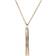 HUGO BOSS Signature Made Necklace - Rose Gold/Transparent