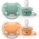 Philips Avent Ultra Soft Soother 0-6m 2-pack Green/Orange