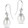 Spirit Icons Figaro Earrings - Silver/Pearls/Transparent