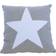 Model Large Star Komplett dekorationskudde Grå (40x40cm)