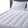 Easeland Quilted Mattress Cover Grey, Blue, White (203.2x198.1cm)