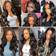 Aolisox 13x4 HD Transparent Body Wave Lace Front Wig 24 inch Natural Black