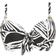 Panache Seychelles Mock Tie Bikini Top - Mono Print