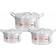 Sq Professional Galaxis Rigel Cookware Set with lid 3 Parts