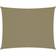vidaXL Parasole a Vela Oxford Rettangolare 2,5x4 m Beige 400cm