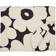 Marimekko Unikko Überdecke Schwarz, Beige (260x160cm)