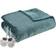 Serta Plush Heated Weight Blanket Blue (228.6x213.4cm)