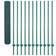 vidaXL Mesh Fence with Posts 200cmx25m