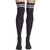 Urban Classics Women's Overknee Socks 2-pack - Black