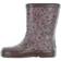 Wheat Rubber Boot Alpha Print