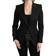 Dolce & Gabbana Black Brocade Single Breasted Blazer Women's Jacket