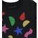 Stella McCartney Kid's Cotton Shape Print T-shirt - Black w Print/Glitter