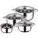 San Ignacio Cassel Cookware Set with lid 7 Parts