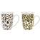 Dkd Home Decor Leopard Tazza 38cl 2pcs