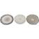 Dkd Home Decor Linen Bordstablett Vit, Svart