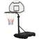 Homcom Basketball Stand and Hoop Black