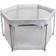 Tutti Bambini Hexa Playpen Grey