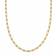 Daisy Stacked Link Chain Necklace - Gold