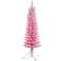 Haute Decor 4 ft. Pre-Lit Incandescent Pink Flocked Cotton Candy Fir Artificial Christmas Tree 48"