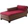 Sure Fit Deluxe Armless Loose Sofa Cover Red (165.1x88.9cm)
