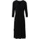 Lauren Carlyna Wrap Dress - Black
