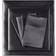 Madison Park Satin Luxury Bed Sheet Black (274.3x259.1cm)