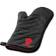 Weber Barbecue Mitt Pot Holder Red, Black (40x22.5cm)