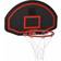 Homcom Basketball Hoop Backetboard And Red Rim Combo Kit W/ Pe Net