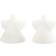 Sirius Asta Engel White Décoration 10cm 2pcs