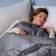 Sealy Soft Plush Weight Blanket Gray (182.9x121.9cm)