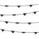 Gardenkraft 71599 Warm White Connectable Outdoor Garden String Lights String Light 20 Lamps