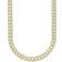 Macy's Two-Tone Cuban Link Chain Necklace - Gold/Silver