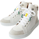 White Stuff Leather Suede Hi Top W - White