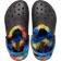 Crocs Kid's Classic Lined Spray Dye Clog - Black/Multi