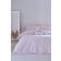 Sassy B Tease Reversible Pink Duvet Cover White, Pink (200x200cm)