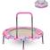 smarTrike 3 in 1 Trampolin und Bällebad und Schwimmbad mit 100 Bällen rosa