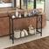 Tajsoon Industrial Entryway Console Table 11.5x41.8"